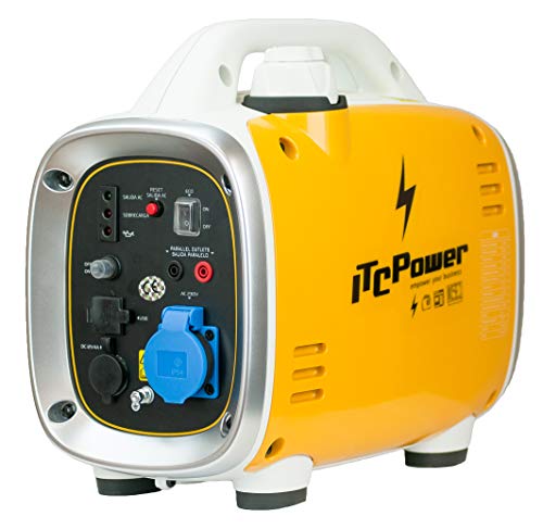 Itcpower IT-GG9I Benzin-Generator Wechselrichter, Gelb-Weiß von ITC Power