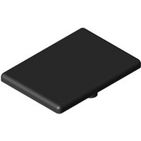 Item Winkel-Abdeckkappe 40x40 schwarz 0.0.411.26 - 0.0.411.26 von Item