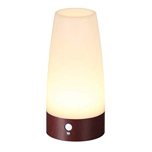 Itian Drahtloser PIR Bewegungs Smart Sensor LED Nachtlicht Batteriebetriebene Tischlampe von Itian
