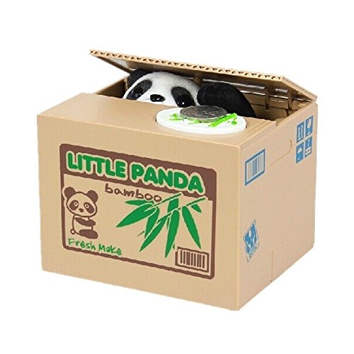 Itian Panda Piggy Bank, Box Geldbeutel mit Fall von Itian