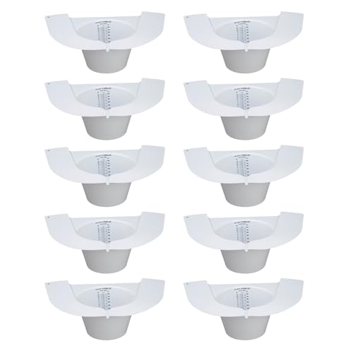 10pcs Simple Pour Urine Proben Collection Hut Proben Becher Urin Sammler Hut mit Messskala Set für Toiletten Einwegsammler 10pcs Simple Pour Urine Proben Collection Hut Proben Becher Urin Sammler Hut mit Messskala Set für Toiletten Einwegsammler von Itkcozcg