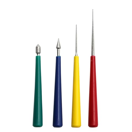 1Set Schmuckwerkzeuge Spitzküste Reamer Für Perle Glass Perlen REAMING FILDE LEATE BEREL LOCHE GELARGER TOOL SET SELT von Itkcozcg