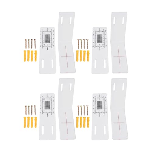 2/4 Stück Breitenlehre, Wandaufzeichnung, präzise für Beton, Mauerwerk und Stuck-Monitor von Itkcozcg