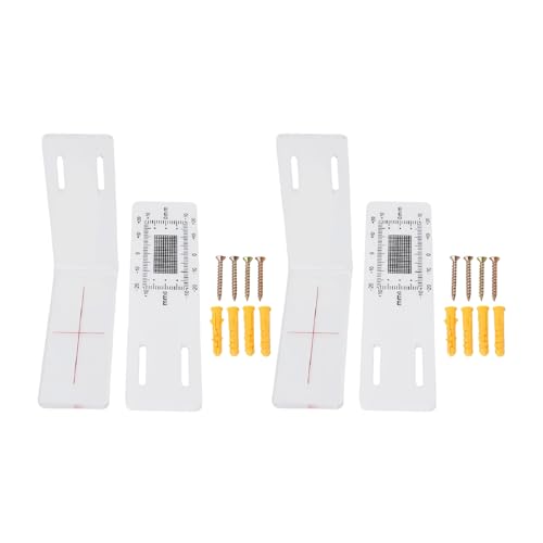 2/4 Stück Breitenlehre, Wandaufzeichnung, präzise für Beton, Mauerwerk und Stuck-Monitor von Itkcozcg