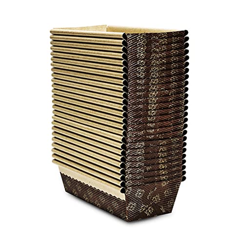 25 Pack Kraftpapierpapier Laib Pfanne Einwegpapier Backlaib Schimmel Recycelbare Mikrowellenofen Gefrierschrank Safe Für Backwaren Große Muffin Liner Zum Backen von Itkcozcg
