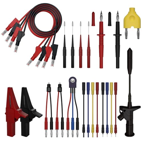25pcs Elektrische Anschlussprüfung Mit Clip Multimeter Auto Circuit Test LEADS SET Werkzeug 25pcs Elektrische Anschlussprüfung Mit Clip Multimeter Auto Circuit Test LEADS SET Werkzeug von Itkcozcg
