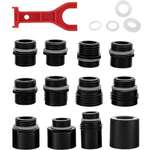 360 Grad Schwebungen Spülen Sprüher Kopfadapter Zubehör Mit Abziehen Von Wasserhähne Stabiler Kunststoffkonstruktion Verwenden Küchenarmaturenkopf Adapter Set 360 Grad Schwebungen Spülen Sprüher Kopfadapter Zubehör Mit Abziehen Von Wasserhähne Stabiler Kunststoffkonstruktion Verwenden Küchenarmaturenkopf Adapter Set von Itkcozcg