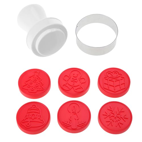 Cookie Stamp Form Mit 6 Briefmarken Blumen Design Cookie Cutter Stempel Kuchen Schimmel Stempel Pressen Schimmel Set Kuchenform Keksmarken Zum Backen Von Form Presse von Itkcozcg