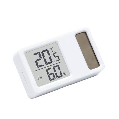 Digitale Temperaturfeuchtigkeitsmessung Messmesser Solarkrometer Hygrometer Desktop Messgerät Mit LCD Display Office Feuchtigkeitsmanagement von Itkcozcg