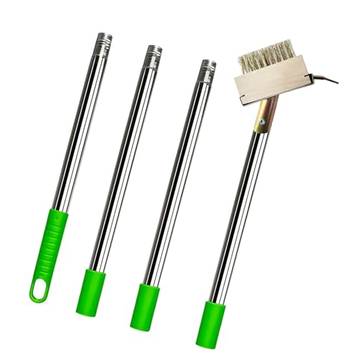 Edelstahl Unkrautbürste Schaber Set mit verstellbarem langem Griff für die Außenterrassenreinigung inklusive Handschuhe und Werkzeug Pflastersteinbürste Edelstahl Unkrautbürste Schaber Set mit verstellbarem langem Griff für die Außenterrassenreinigung inklusive Handschuhe und Werkzeug Pflastersteinbürste von Itkcozcg