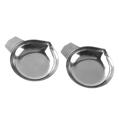 Edelstahl-Wiegeschalen für Küchenwaage, Schmuck, Backen und Analyse, präzise Messungen, leicht zu reinigen, kleine Wiegeplattform Edelstahl-Wiegeschalen für Küchenwaage, Schmuck, Backen und Analyse, präzise Messungen, leicht zu reinigen, kleine Wiegeplattform von Itkcozcg