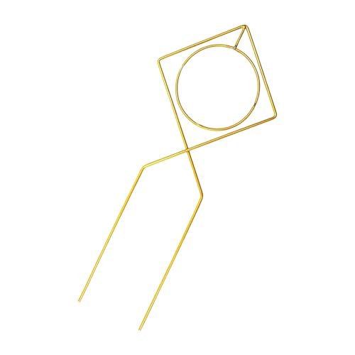 Itkcozcg Eisengartenpfahl Geeignet Zum Klettern Von Blumen Dekorative Pflanzenstütze Wetterbeständige Metallschlangen Einfache Baugruppe Hochleistungs Eisen Pflanze Gitter Gitterspiegel von Itkcozcg