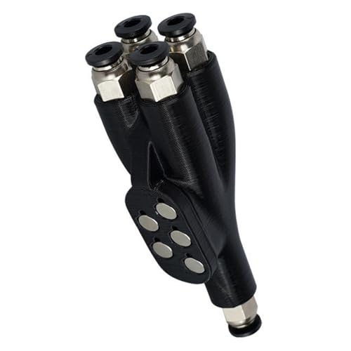 Für Lab X1C P1P/S 4-in-1 PTFE-Adapter, Rohrerweiterungsanschluss, 4 Einspeisungsmodul, Druckeradapter, Zubehör, Schlauchverbinder von Itkcozcg