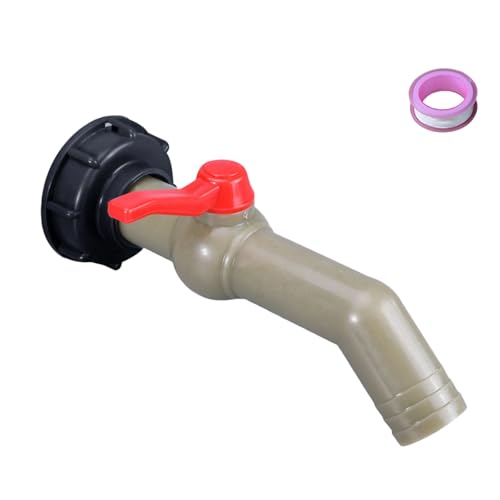 Hochleistungsbehälter Adapter Wasseranschläge Gartenbewässerungsstecker Einfacher Schlauchschalter Wasserhahn IBC Behälter Gewindeadapter Hochleistungsbehälter Adapter Wasseranschläge Gartenbewässerungsstecker Einfacher Schlauchschalter Wasserhahn IBC Behälter Gewindeadapter von Itkcozcg