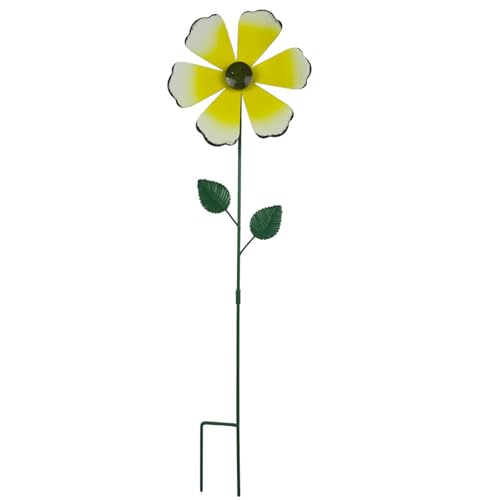 Itkcozcg Dynamische Rotierende Windmühlenspinner Für Rasen Landschaft Outdoor Dekoration Rostbeständiges Metallgartenkunst Spinner Langlebiger Eisengarten von Itkcozcg