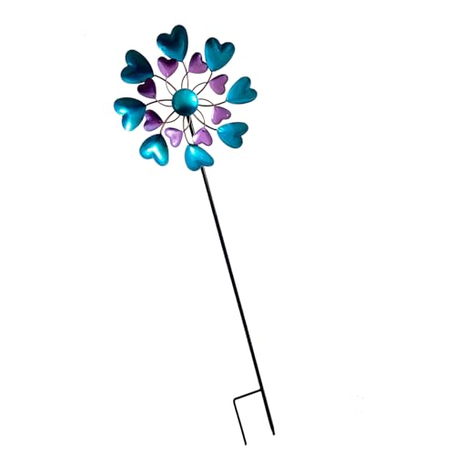 Itkcozcg Dynamische Rotierende Windmühlenspinner Für Rasen Landschaft Outdoor Dekoration Rostbeständiges Metallgartenkunst Spinner Wind Outdoor von Itkcozcg