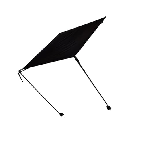 Itkcozcg Faltbarer Campingstuhl, tragbarer Stuhl-Sonnenschutz, kompakter Sonnenschutz für Camping, Strand, Angeln, Aluminiumrahmen, rutschfeste Sonne von Itkcozcg