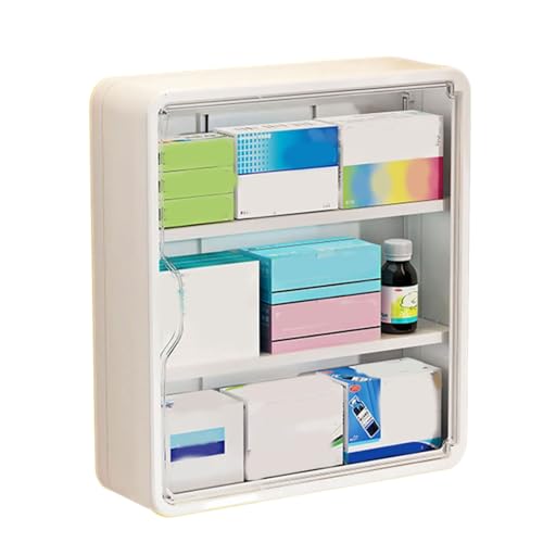 Itkcozcg Großkapazität Wandmontage Organizer Speicherlösung Für Kosmetika Spielzeug Multi Rack Office Organization Box Wandspeicherlösung von Itkcozcg
