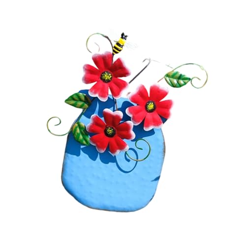 Itkcozcg Künstlerische Handbemalte Eisenwandmontage Vase Dekoration Für Hausgartenwand Hängende Klettern Vine Display Accessoire Hand Painted Eisenkunstdekoration Itkcozcg Künstlerische Handbemalte Eisenwandmontage Vase Dekoration Für Hausgartenwand Hängende Klettern Vine Display Accessoire Hand Painted Eisenkunstdekoration von Itkcozcg