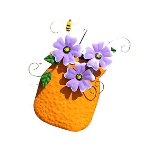 Itkcozcg Künstlerische Handbemalte Eisenwandmontage Vase Dekoration Für Hausgartenwand Hängende Klettern Vine Display Accessoire Hand Painted Eisenkunstdekoration Itkcozcg Künstlerische Handbemalte Eisenwandmontage Vase Dekoration Für Hausgartenwand Hängende Klettern Vine Display Accessoire Hand Painted Eisenkunstdekoration von Itkcozcg
