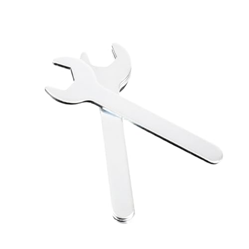 Itkcozcg Leichter, dünner Maulschlüssel, Flachschlüssel, korrosionsbeständig, platzsparend, flache Schraubenschlüssel-Set von Itkcozcg