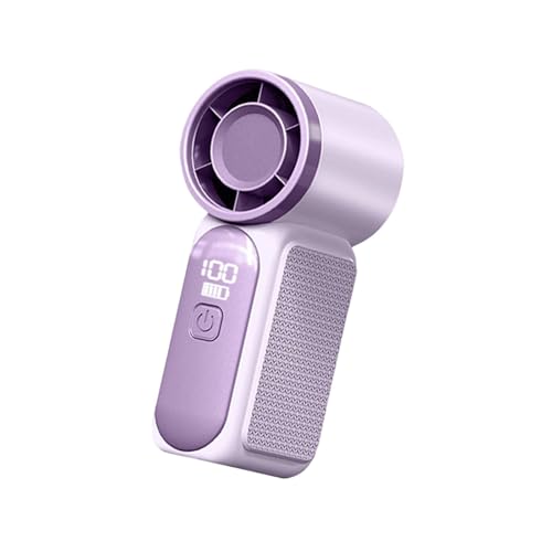 Itkcozcg Pocket Lüfter Handheld Leistungsstarke Kühllüfter Luftgebläse 100 Geschwindigkeit Wiederaufladbare Luftgebläsekühlung Für Home Office Leichter Schreibtisch von Itkcozcg
