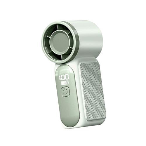 Itkcozcg Pocket Lüfter Handheld Leistungsstarke Kühllüfter Luftgebläse 100 Geschwindigkeit Wiederaufladbare Luftgebläsekühlung Für Home Office Leichter Schreibtisch von Itkcozcg