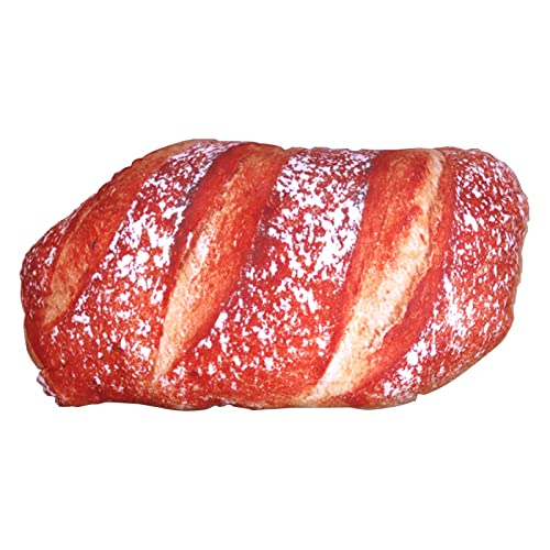 Itkcozcg Simulation Brot Form Kissen Weiches Lendenwirbelkissen Gefüllte Rückenlehne Brotform Kissen von Itkcozcg