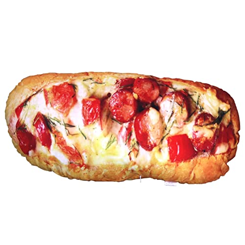 Itkcozcg Simulation Brot Form Kissen Weiches Lendenwirbelkissen Gefüllte Rückenlehne Brotform Kissen von Itkcozcg