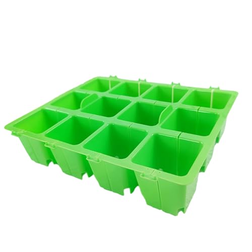 Itkcozcg Wiederverwendbare Pflanzenausbreitungsbehälter Tablett Haltbarkeit Kunststoffkonstruktion Farb Codierte Für Gartenwirkungsgrad Plastik Mehrere Zellkeimtabletts Itkcozcg Wiederverwendbare Pflanzenausbreitungsbehälter Tablett Haltbarkeit Kunststoffkonstruktion Farb Codierte Für Gartenwirkungsgrad Plastik Mehrere Zellkeimtabletts von Itkcozcg
