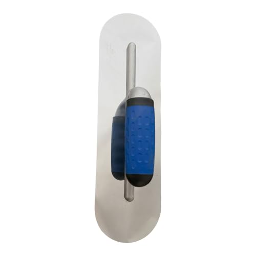 Kelle mit abgerundeten Kanten, ideal zum Verputzen von Wänden und Verlegen von Fliesen, Gips, Zementarbeiten, mit einem komfortablen ergonomischen Griff, Putzkelle Kelle mit abgerundeten Kanten, ideal zum Verputzen von Wänden und Verlegen von Fliesen, Gips, Zementarbeiten, mit einem komfortablen ergonomischen Griff, Putzkelle von Itkcozcg