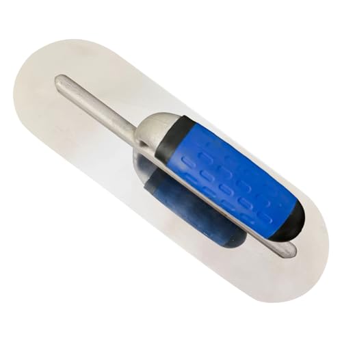 Kelle mit abgerundeten Kanten, ideal zum Verputzen von Wänden und Verlegen von Fliesen, Gips, Zementarbeiten, mit einem komfortablen ergonomischen Griff, Putzkelle Kelle mit abgerundeten Kanten, ideal zum Verputzen von Wänden und Verlegen von Fliesen, Gips, Zementarbeiten, mit einem komfortablen ergonomischen Griff, Putzkelle von Itkcozcg