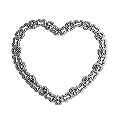 Metall-Stanzschablone, Motiv: Pfotenknochen, Scrapbooking, Album, Stempel, Papier, Puderzucker Metall-Stanzschablone, Motiv: Pfotenknochen, Scrapbooking, Album, Stempel, Papier, Puderzucker von Itkcozcg