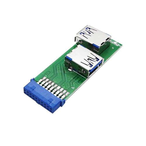 Motherboards USB3.0 Erweiterungsadapter Splitter 19 Pin Weibend von Itkcozcg