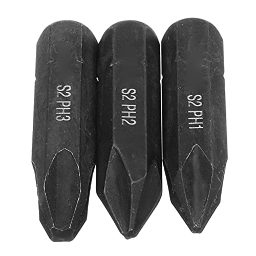 Schwarz 8mm Legierung Stahlschraube Aufprall Bit Starkes Magnetbitbit Wear Resistenter Ph1 / PH2 / PH3 3 Teile Set Werkzeuge Trockenbauschraube Schwarz 8mm Legierung Stahlschraube Aufprall Bit Starkes Magnetbitbit Wear Resistenter Ph1 / PH2 / PH3 3 Teile Set Werkzeuge Trockenbauschraube von Itkcozcg