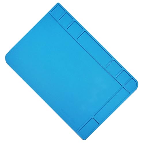 Wärmefeste 500 ℃ Blue Reparaturarbeiten Matte Großes Silikon Lötmatte Zum Löten Von Elektronik Computer Große Anti Statische Magnetische Elektronische Reparaturarbeiten von Itkcozcg