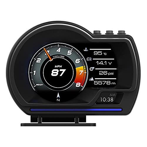 Head Up Display OBD2 GPS -Bildschirm Elektronischer Auto HUD -Tachometer Turbo Drehzahl Alarm für Autowagen Head Up Display OBD2 GPS -Bildschirm Elektronischer Auto HUD -Tachometer Turbo Drehzahl Alarm für Autowagen von Itonash