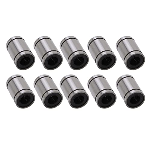 Itonash 10 PCS LM10UU Lineare Lager, Lineare Bewegungskugellager mit Legierung mit Geringem Geräusch und Hoher Flugbahngenauigkeit für 3D -Drucker -Gravurmaschinen CNC -Robotik Itonash 10 PCS LM10UU Lineare Lager, Lineare Bewegungskugellager mit Legierung mit Geringem Geräusch und Hoher Flugbahngenauigkeit für 3D -Drucker -Gravurmaschinen CNC -Robotik von Itonash