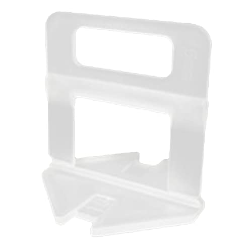 Itonash 100 -pcs -Fliesen -Level -System -Level -Spacer PVC Floor Leveler Zum Arbeiten (1,5 mm Basis 100pcs) von Itonash