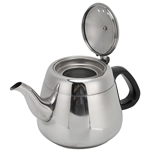 Itonash 2L Edelstahl-Teekanne, Heißwasserkessel mit Filter, Geeignet für den Heim- und Partygebrauch, Langlebig und Leicht zu Reinigen (1,5 l mit Filter) von Itonash