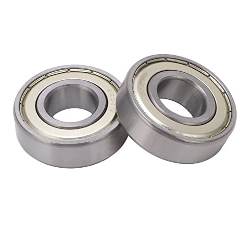 Itonash 2pcs Doppelte Gummi -Kugellager mit Niedrigem Rauschen Hohe Temperaturfeste Tiefe Rillenkugellager von Itonash