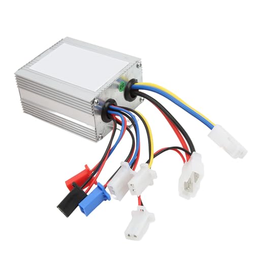 Itonash 36 -V -Elektrofahrradmotorbürstencontroller, Aluminium -Legierungsgeschwindigkeitsregler, Grip -Kit für Roller, Fahrrad, Motorrad von Itonash
