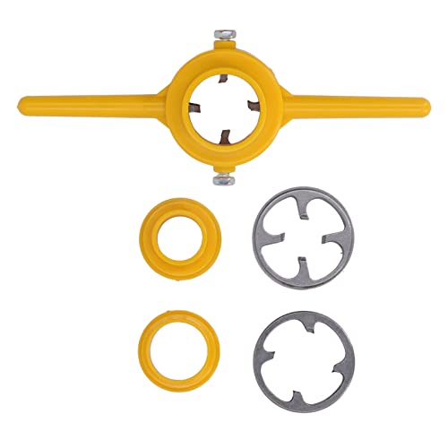 Itonash 3PCS -Tap -Würfel -Set, Legierungstahl -Gewinde -Tipp -Werkzeugkit mit T -geformtem Griff für PVC -Rohr, NPT 1/2in 3/4in 1in Itonash 3PCS -Tap -Würfel -Set, Legierungstahl -Gewinde -Tipp -Werkzeugkit mit T -geformtem Griff für PVC -Rohr, NPT 1/2in 3/4in 1in von Itonash