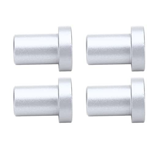 Itonash 4 PCS -Bankhunde, 14 -mm -Durchmesser Workbench Peg Aluminiumlegierung Hochfestigkeit mit Glatte Oberfläche, Zum Befestigen und Begrenzung von Holzbrettern auf Holzbearbeitung (Silber) von Itonash