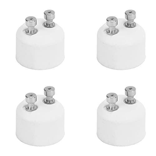 Itonash 4PCS GU10 Bis MR16 -Konverter -Sockeladapter, Einfach zu Bedienen, Hohe Temperatur, LED -Halogenlampen Kompatibel, ABS -Material, Langlebige, Ideale für Leuchten von Itonash