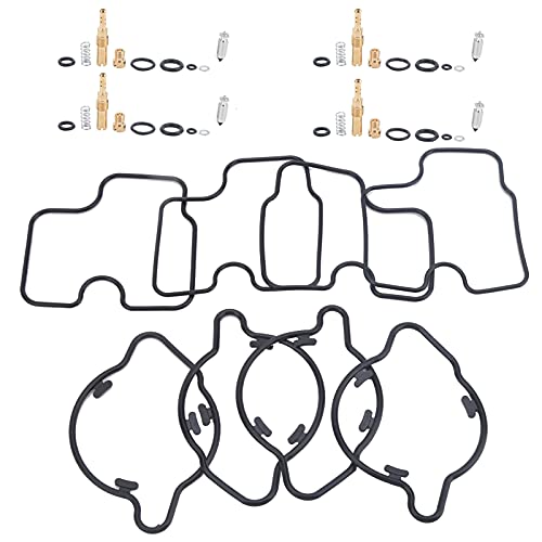 Itonash 4Sets Motorradkkobenkarbautor -Reparatur -Kit, Teile von Rebuild Kit für CBR900RR SC28 1993-1995, Hergestellt aus Gummi + Metall von Itonash