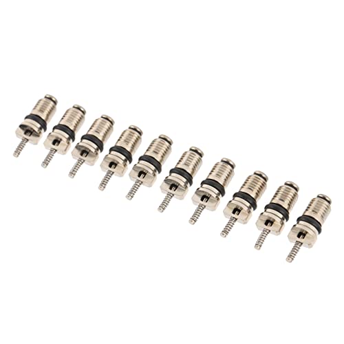 Itonash 50pcs Auto -Klimaanlagen -Ventil -Stammkern, Kupfer -Hochdruckventilkern für R134 -Serien, Einfach zu Bedienen, für die Meisten Auto -Klimaanlagen Universell Itonash 50pcs Auto -Klimaanlagen -Ventil -Stammkern, Kupfer -Hochdruckventilkern für R134 -Serien, Einfach zu Bedienen, für die Meisten Auto -Klimaanlagen Universell von Itonash