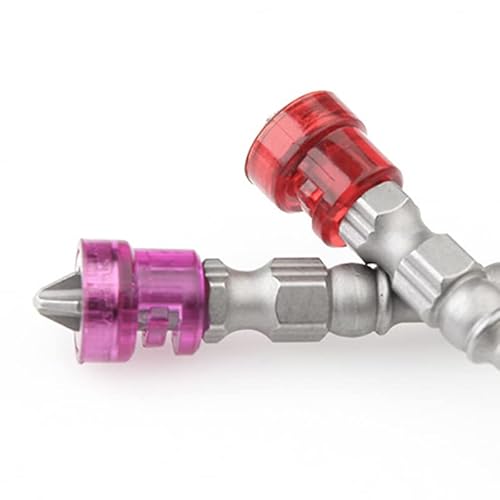 Itonash 5pcs Kreuzschraubendreherbit, Zementierte Carbid -Magnetschraubendreherbits mit Starker Magnetschleife für Dekoration Hauselektronik Plastikeisen (5 Farbe) von Itonash