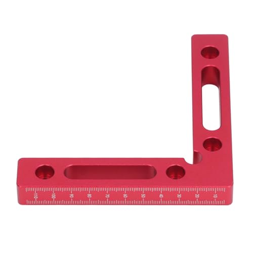 Itonash 90 -Grad -Positionierungsquadrat, Aluminiumlegierung Rechtwinklige Klemme mit Klaren Zentimeter- und Millimeter -Skalen für Holzbearbeitungsprojekte Zusammenstellen Schränke von Itonash