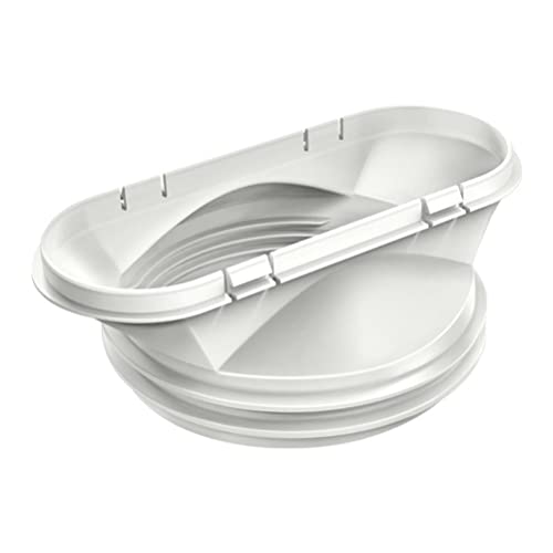 Itonash Abgasschlauch Flexibel für Mobile Klimaanlagen Geräte Tumble Trockner -Extraktorhaube (Weiß [15 cm Schnittstelle]) von Itonash